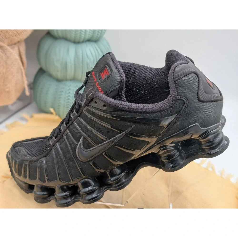 Nike Shox TL Black Metallic Hematite Men's Size 9.5 AV3595-002 Excellent...